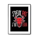 affiche feria nimes 2017 Affiche haute qualité imprimée en France. Qualité Premium finition perlée Papier 310 g/m² . Vendu sans cadre.