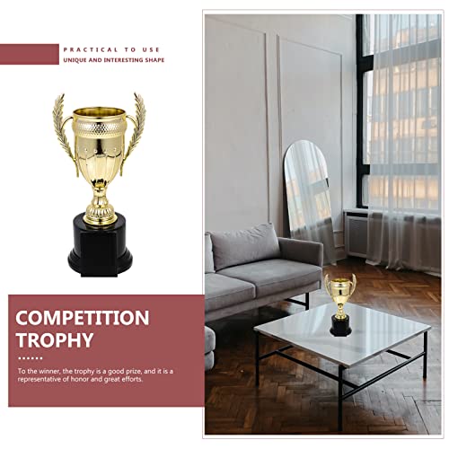 Kisangel Troféu de Prêmio Gold Do Troféu Universal Troféu de Grande Troféu Comemorativo para Adorno