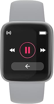 Amazon.com: Multifunction Bt4.0 Smart Watch Sleep Fitness Waterproof Watch  1.44 Inches LCD Screen Monitor Steps Calories Distance Date Sports Bracelet  for Women Men (Gray) : Electronics