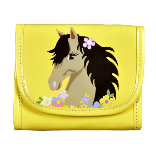 New Yellow Pony Woman's Make Up Bag By Shagwear