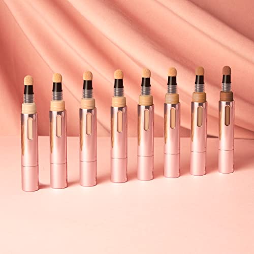 Mally Beauty - The Plush Pen Brightening Concealer Stick - Light - Hydrating Turmeric, Vitamin E, And Hyaluronic Acid Infused Formula - Medium Buildable Coverage With A Natural, Smooth Finish #TOP7