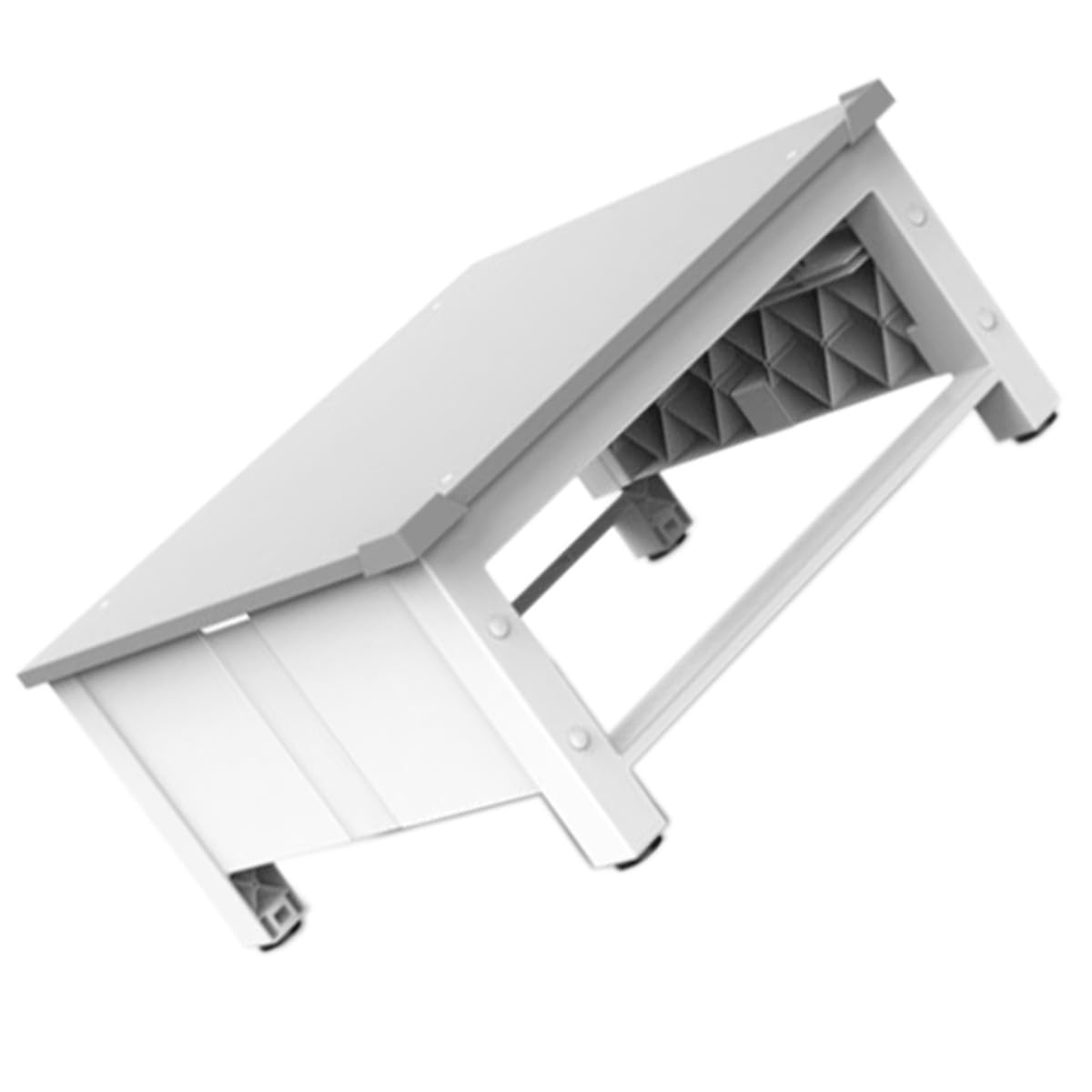 Meliconi Base Space Bridge - base di rialzo per lavatrice con vano per facilitare la pulizia