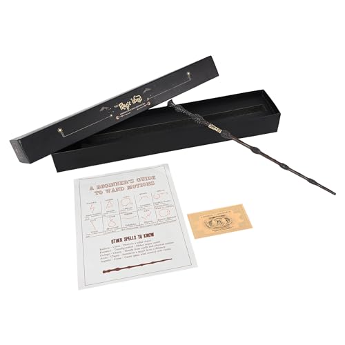 Image of Dumbledore Wand - Magic Wands and HP Accessories for Role Play - Gift Toys Cosplay Dress Accessories Combo for Kids (Limited Edition 2024), Brown