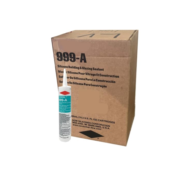 999A Sealant 10.1 Oz. Cartridge - Clear Case (12 Pack)