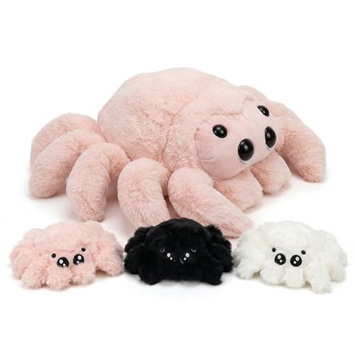 Alwoligag 16 Inch Spider Plushie with Babies Surprise - Cute