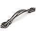10-Pack Cabinet Hardware Handle Pull - Antique Bronze, 2-1/2" (64mm) Hole Centers, PW8803AQ64