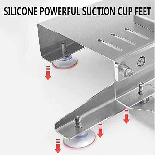 Manual Frozen Beef Mutton Ribs Chicken Chopper Bone Cutter,Stainless Steel Ribs Cleaver Vegetable Cutting Machine,for Home Kitchen Use Commercial - Image 5