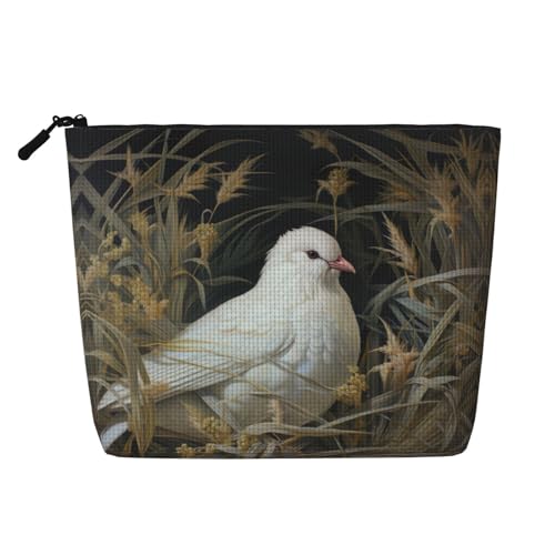 Grass and Dove - Neceser de viaje versátil para maquillaje, perfecto para uso diario y viajes de negocios, Black, Talla única, Neceser