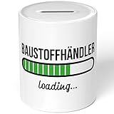 JUNIWORDS Spardose Sparbüchse, Baustoffhändler Loading (6188462)
