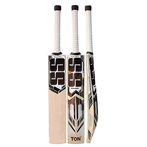 SS EW Bat Master 99 Grade 7 Batte de Cricket en Saule Anglais (Taille : Manche Court, Boule en Cuir) Men's, Beige, Short Handle