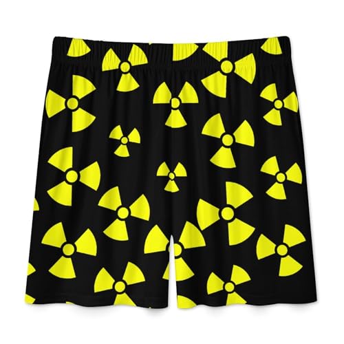 Nuclear Radiation Men's Lounge Shorts Pajama Bottom Sleep Pants Loungewear Swimming Trunks4