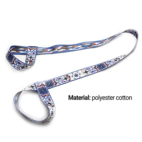 Faixa elástica ajustável com estampa digital mais grossa para ioga de alta densidade tapete para iog