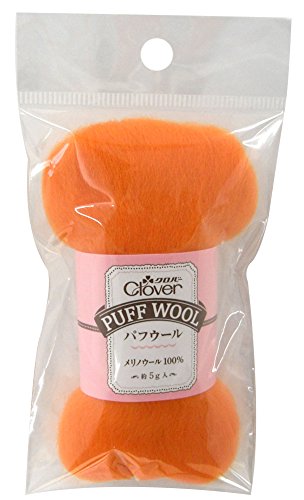 Clover パフウール 5g オレンジ 72-878