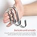 NevStp 20/10pcs S-Shaped Hook Stainless Steel Multi-Function Hanging Hooks Household Kitchen Bathroom Clothing Hanger Organizer Tools,9.0cm,10 pcs
