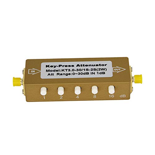 Adjustable Key-Press Attenuator Step-Adjustable Attenuator 0-30Db Sma 2W #TOP1