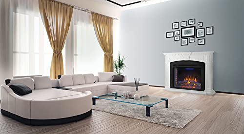 Napoleon Taylor-Nefp33-0214W Electric Fireplace With Mantel, 33 Inch, White #TOP2