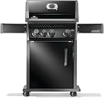 Napoleon Rogue® 425 Propane Gas Grill/BBQ with Range Side Burner, Black