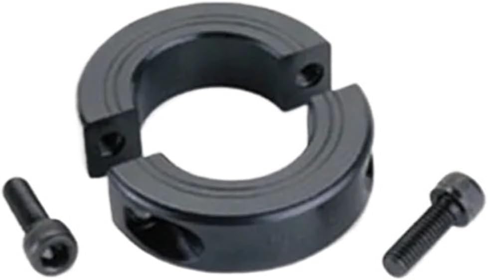 Double Split Shaft Collars Oxide Set Screw Style Double Split Setscrew Shaft Collars Inner Diameter 4-80mm(15-34-13mm)