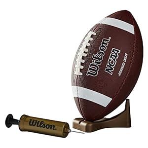 Wilson NCAA Supreme Jugend-Football mit Pumpe