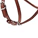 Hunter Hundegeschirr Round & Soft Canadian UP, Farbe: Cognac, weiches, geschmeidiges Leder, rundgenäht, fellschonend, nachhaltig, Made in Germany, Größe: XS-S
