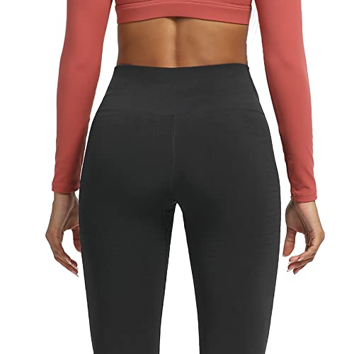 Aoxjox Seamless Legging For Women Carbon Tummy Control Workout Gym Sport Active Yoga Fitness Pants (Black, Small) #TOP6