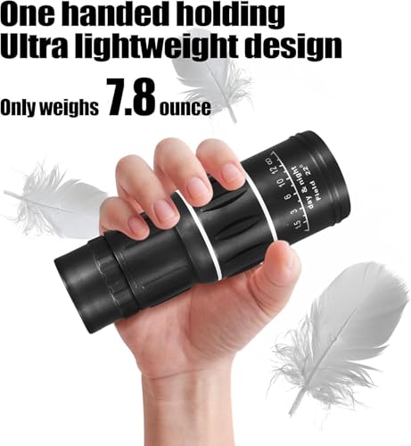 image for ELGOTAN 10X42 Mini Lightweight Monocular Telescope, Birthday Gifts for