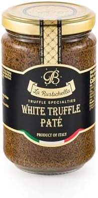 La Rustichella - White Truffle Patè 280gr - 100% Made in Italy | Vegan, Gluten-Free, Cholesterol-Free