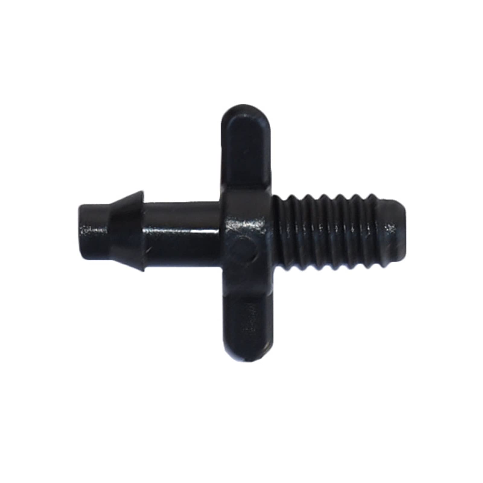 Raccord en PVC de 1/4" anti-fuite pour réparer un système d'arrosage goutte à goutte