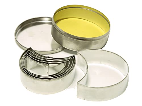 Pavoni PAO840054 Scatola 6 Tagliapasta Mezzaluna L.Stp54L