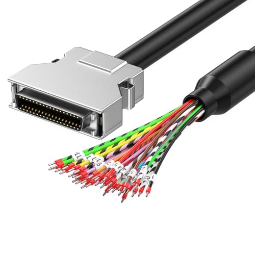 Qsvbeeqj SCSI - Cavo singolo, femmina, 28 AWG per registratori di registrazione, scanner, dischi rigidi CN14P CN20P CN26P CN36P CN50P CN68P