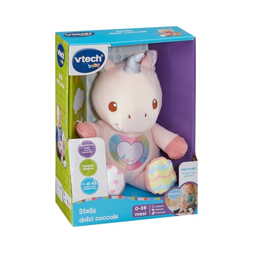 Gato peluche interactivo VTech con canciones y texturas para bebés 3