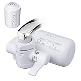 パナソニック 浄水器 蛇口直結型 ホワイト TK-CJ12-W + 浄水器カートリッジ 1個 TK-CJ22C1 セット