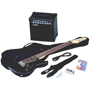 Yamaha ERG 121 GPII H BL elektrische gitaarset ERG 121 incl. 15 Watt Amp GA15, Gigbag, riem, tuner YT100, snaren, 3 plecs, snarenset