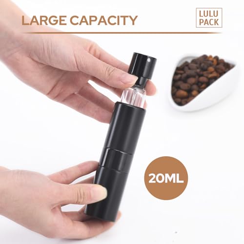 Lulupack Kaffeebohnen-Dosierbecher mit 20ml Sprühflasche, Kaffeemessbechern und Espressobohnen Spritzer Set