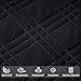 david's kids 2 Pack Waterproof Mini Crib Mattress Protector, Fit Pack N Play, Playard and Mini Crib Mattresses, Ultra Soft Breathable Pad Cover for Boys Girls Neutral, Black