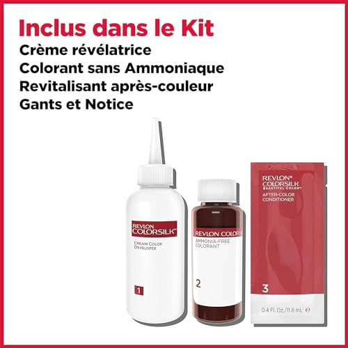 Revlon coloration permanente châtain 30 colorsilk beautiful color 30ml - vue 6