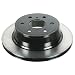 Wagner BD126457E Premium E-Coated Brake Rotor, Rear