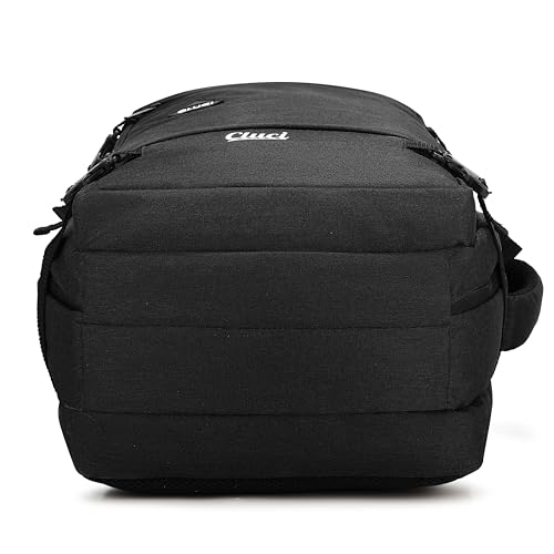 Image of By CLUCI Cabin Size Travel Backpack for Men & Women | 18-Inch Laptop Bag Rucksack | Water-Resistant Daypack with Trolley Sleeve for Flight, Office, & Weekend Trips