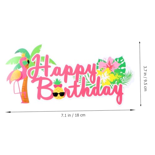 IMIKEYA 1 Conjunto De Inserção De Bolo Combinação Festa Decoração De Bolo Toppers De Bolo Inserção D
