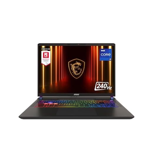 MSI Vector 16 HX AI Gaming Laptop (Intel 20-Core Ultra 7-255HX, RTX 5070 Ti, 16" QHD 240Hz, 32GB DDR5, 2TB Gen4 NVME SSD, Wi-Fi 6E, HDMI, 2xUSB-C/DP 2.1, RGB Backlit Keyboard, Windows 11 Pro)