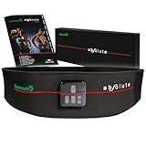 TESMED Absolute: Cintura Addominale EMS, Elettrostimolatore per Addominali Centrali e Laterali – Ricaricabile, 99 Intensità – Allenamento e Tonificazione Muscolare – Made in Italy