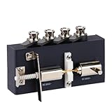 piudoiliy SMD Digital Bridge Test Fixture, Portable Capacitance Tester, DC-30MHz High Precision LCR Meter, for Industry SMD Components