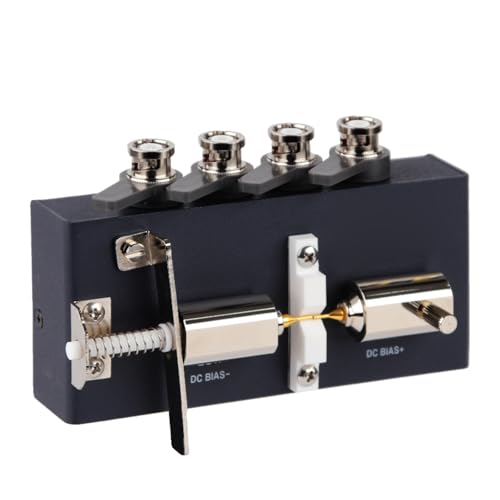 piudoiliy SMD Digital Bridge Test Fixture, Portable Capacitance Tester, DC-30MHz High Precision LCR Meter, for Industry SMD Components