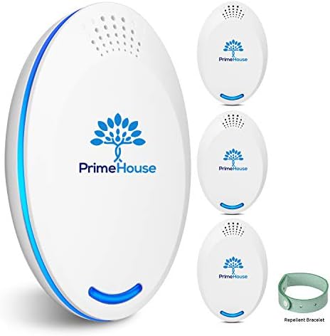 Ultrasonic Pest Repeller Plug in | Spider Repellent | Pest Reject | Pest Control | Indoor Electronic Repellers for Mice, Mouse, Rodent, Squirrel, Roach, Insect, Rat, Bug, cockroach | Pack of 4