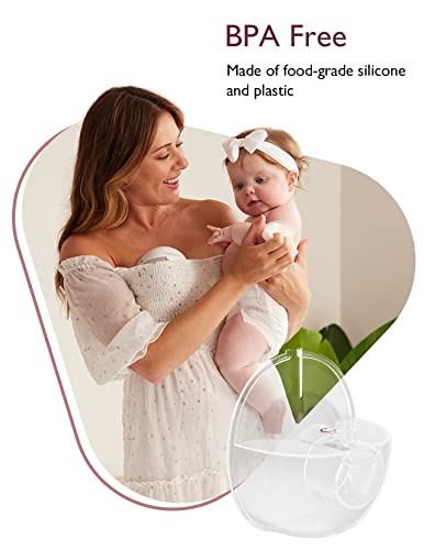 Image of Momcozy M5 Milk Collector, Original M5 Breast Pump Replacement Accessories, 1 Pack