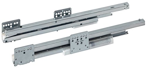 GRASS F091075477 Full Extension Body Rails (Guide Rails for the Drawer), Damped and Synchronised 40 kg, DWD-XP Dynamic XP (Nominal Length 500 mm)