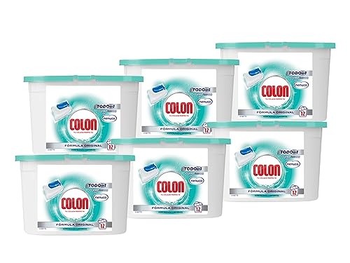 Colon Total Power Gel Caps - Detergente para Lavadora, Aroma...