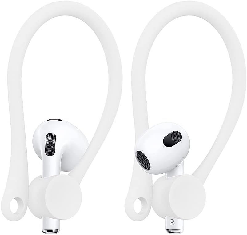 SaharaCase Silicone Accessories Kit for use with AirPods 3 (3rd Generation), White (HP00100)