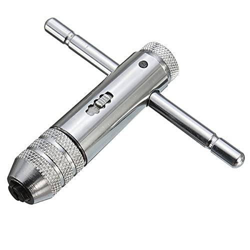 AASONS Adjustable TRod Handle Racheting Tap Wrench, Reversible Rachet