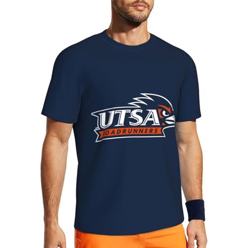 UTSA Roadrunners Men's Crew Neck T-Shirt, Dry Moisture Wicking, Breathable Mesh Short Sleeve4